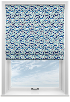 Whaley Great, Big Splash Regatta - Roman Blind